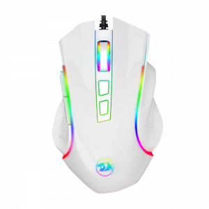 Mouse Gamer Griffin M607 Blanco 7.2 DPI