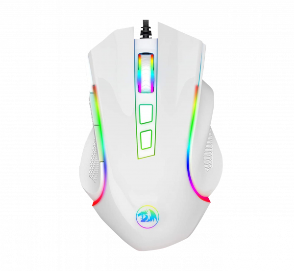 Mouse Gamer Griffin M607 Blanco 7.2 DPI