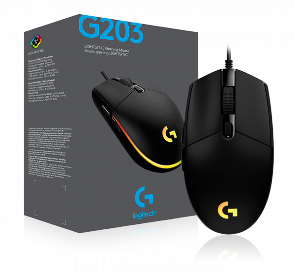 Mouse Logitech G203  G Series RGB LIGHTSYNC