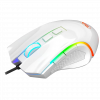 Mouse Gamer Griffin M607 Blanco 7.2 DPI