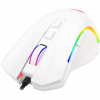 Mouse Gamer Griffin M607 Blanco 7.2 DPI