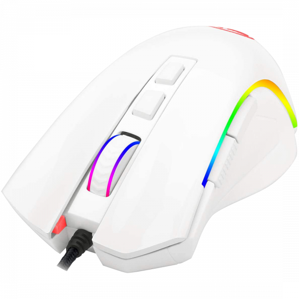 Mouse Gamer Griffin M607 Blanco 7.2 DPI