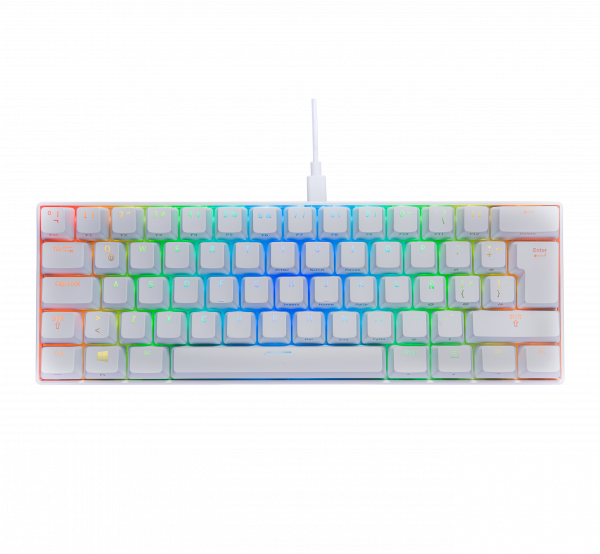 Teclado Mecanico VSG Mintaka 60% Color Blanco