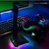 Soporte para audífonos VSG Atlas + puertos USB