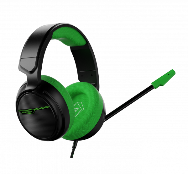 Diadema Gamer Pentagon Vsg Color Verde