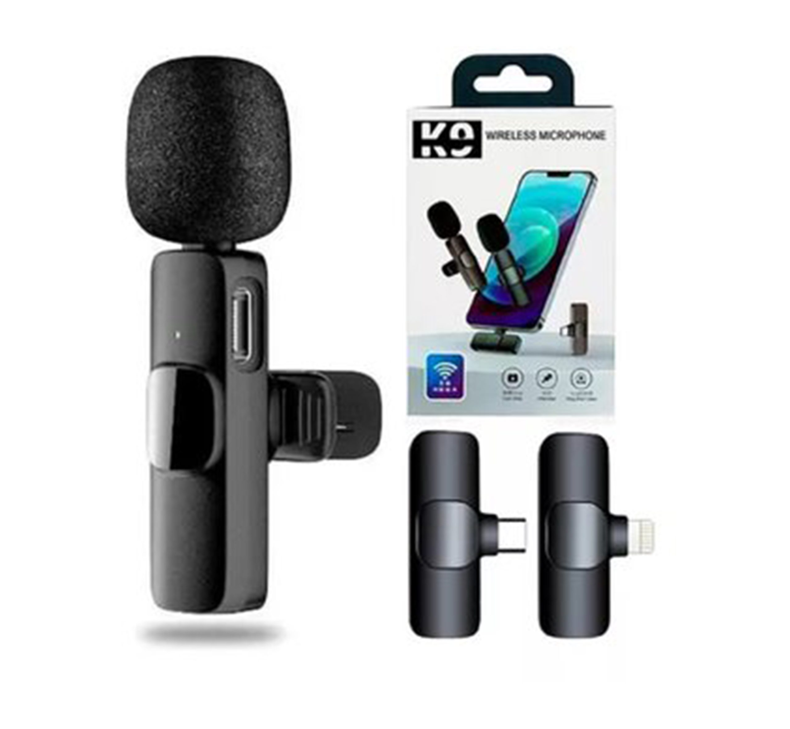 Micrófono Inalámbrico K9 (iOS / Android ) – Mi tienda