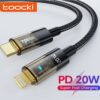 Cable de carga USB C A Lightning 20W Toocki