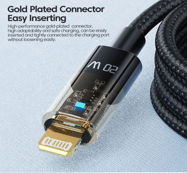 Cable de carga USB C A Lightning 20W Toocki
