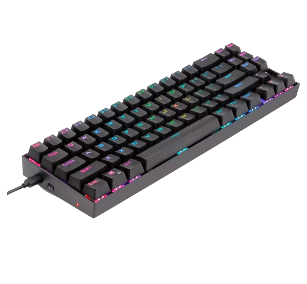 Redragon Deimos Teclado 70% Mecánico Gaming Rgb Negro