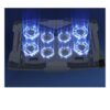 Base Refrigerante Para Portátil Con 8 Ventiladores