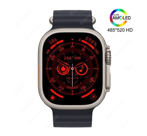 Hk8 Pro Max Smartwatch Pantalla Amoled 49mm