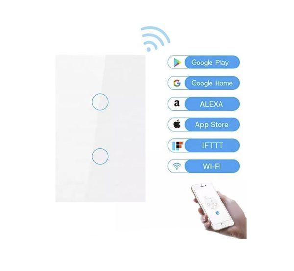 Interruptor Switch Táctil Inteligente Alexa, Google