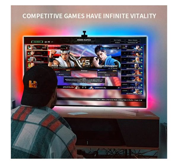 Luces Led De Inmersion Tv Con Camara, Rgb