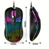 Raton Gamer Optico Alambrico 7 Botones