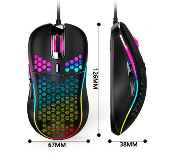 Raton Gamer Optico Alambrico 7 Botones