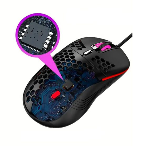 Raton Gamer Optico Alambrico 7 Botones