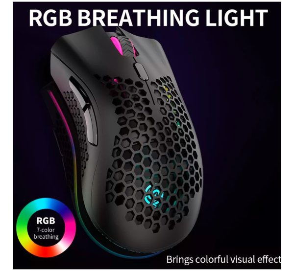 Mouse Gamer Inalámbrico K-snake Bm600 Negro