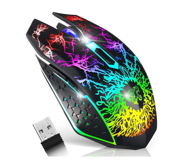 Mouse Gamer Óptico Inalambrico FRD-S01