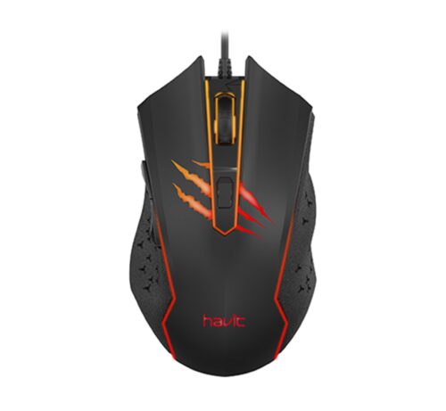 Mouse Gamer Ergonomico Havit Ms1027 3600DPI