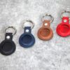 Protector Llavero Cuero Para Airtag Apple Gps