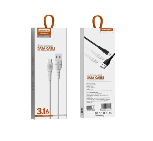 Cable USB a TIPO C de carga rápida 3.1A SOMOSTEL