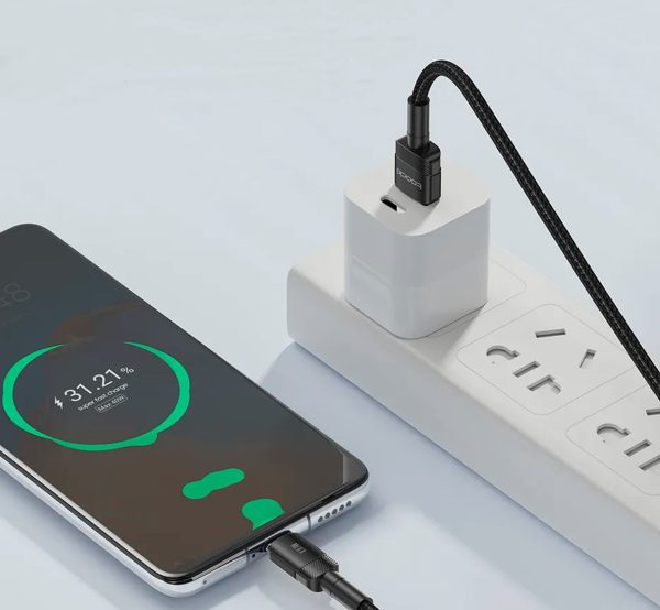 CABLE CARGA RAPIDA  TOOCKI USB - USB C 100W