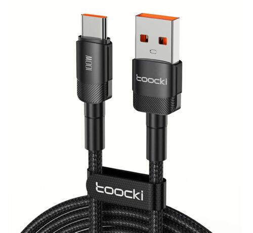 CABLE CARGA RAPIDA  TOOCKI USB - USB C 100W
