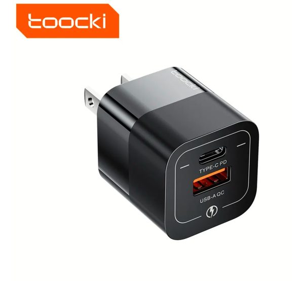 Cargador Carga Rapida 33W USB - USB C Doble Conex