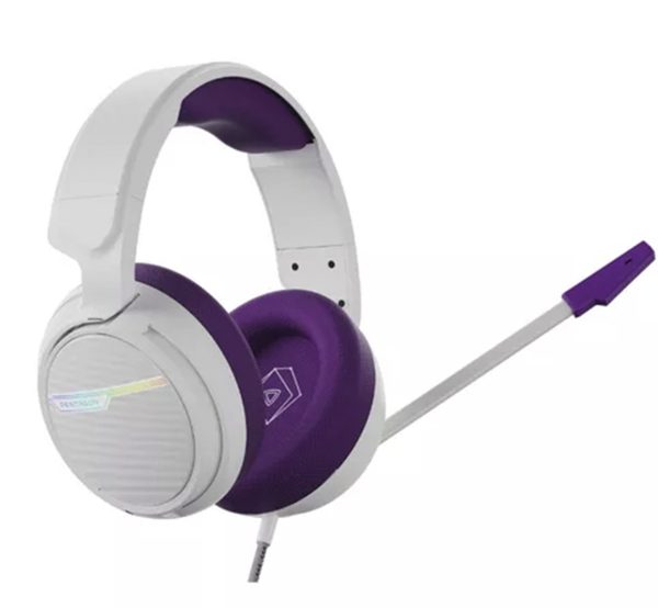 Diadema Gamer Pentagon Vsg Color Purple