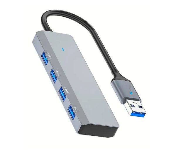Hub Multipuertos Usb 3.0 Con Adaptador USB