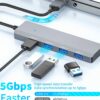 Hub Multipuertos Usb 3.0 Con Adaptador USB