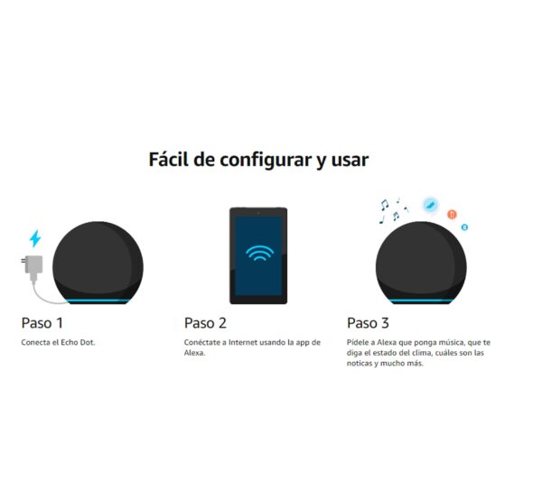 Alexa Echo Dot de 5th Gen Con Asistente Virtual Alexa