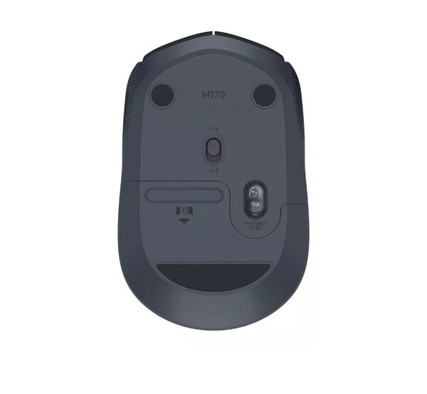 Mouse Inalambrico Logitech M170 USB Negro-Gris