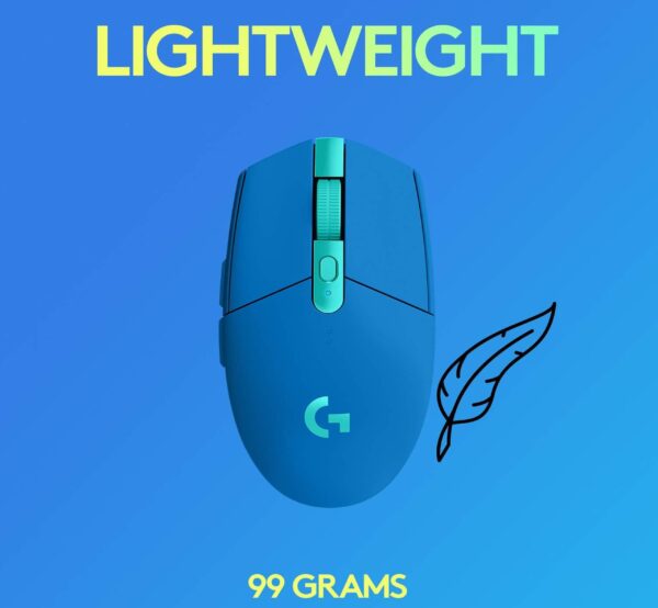 Mouse LOGITECH G Inalámbrico Gaming G305 Azul