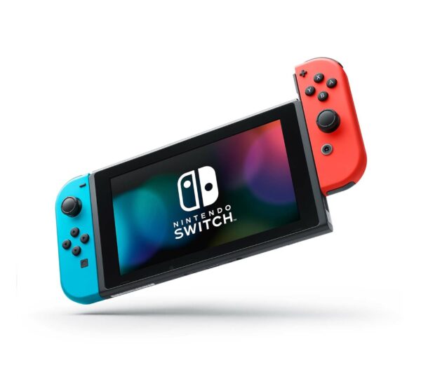 Nintendo Switch consola Joy-Con Color Rojo neón/Azul