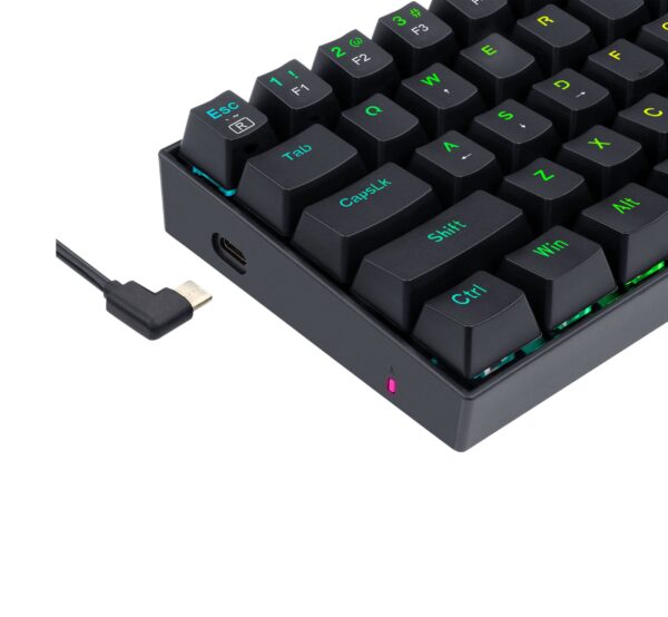 Teclado 60% Dragonborn K630 RGB Español Latinoamérica