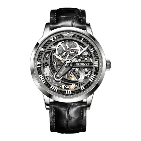 Reloj OUPINKE 3173 Mecánico acero inoxidable y Zafiro