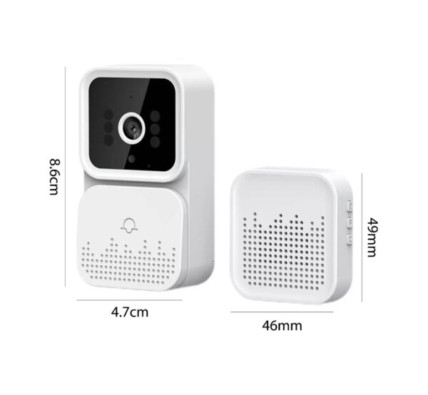 Timbre Inalámbrico Inteligente Seguridad Wifi Camara