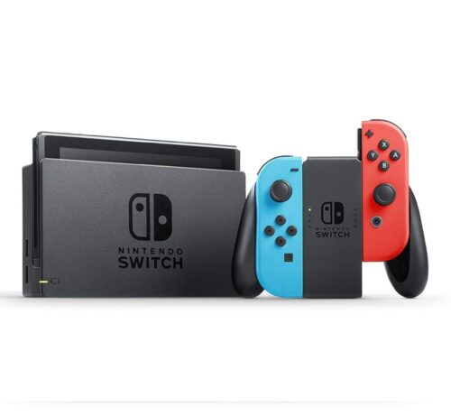 Nintendo Switch consola Joy-Con Color Rojo neón/Azul