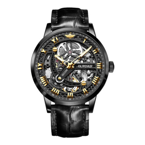 Reloj OUPINKE 3173 Mecánico acero inoxidable y Zafiro
