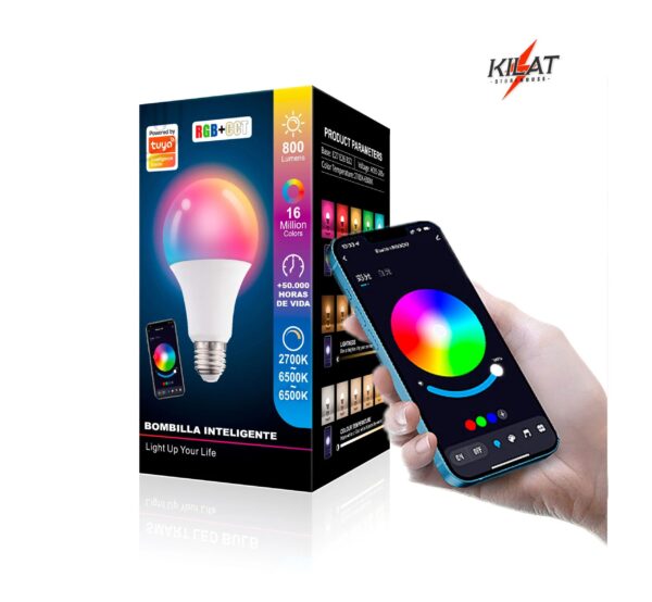 Bombillo Inteligente Led Regulabe bluetooth