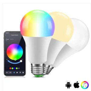 Bombillo Inteligente Led Regulabe bluetooth