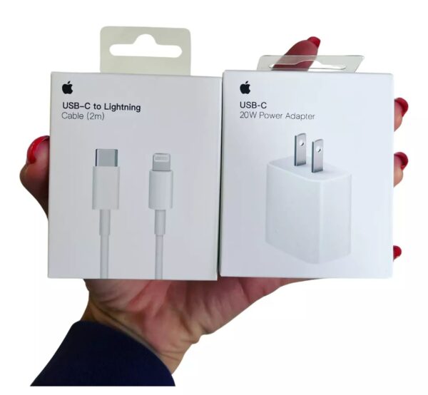 Cargador de pared Apple USB-C 20W - Blanco Certificado