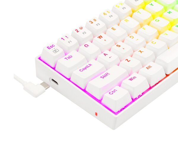 Teclado Mecánico Dragonborn 60% Redragon Switch Cafe