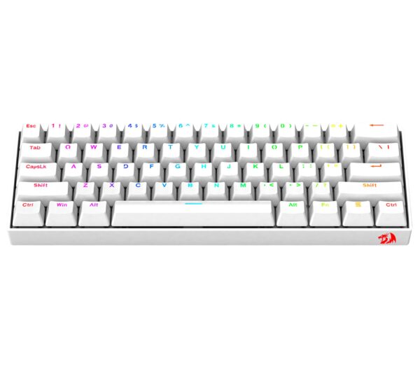 Teclado Mecánico Dragonborn 60% Redragon Switch Cafe