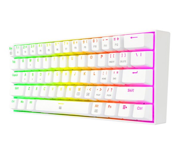 Teclado Mecánico Dragonborn 60% Redragon Switch Cafe