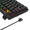 Teclado Gamer Mecánico Redragon Ziggs K669