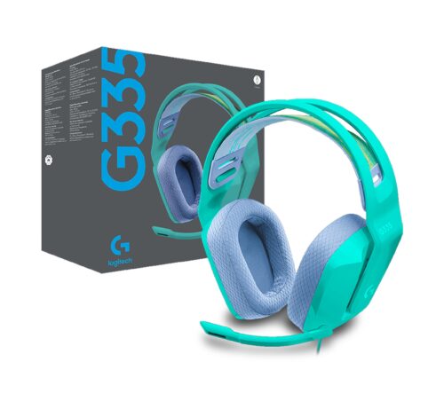 Auriculares gamer Logitech G G Series G335 Mint