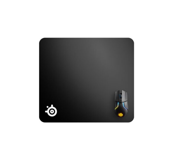 Mouse Pad gamer SteelSeries de tela Negro l 400mm x 450mm x 2mm