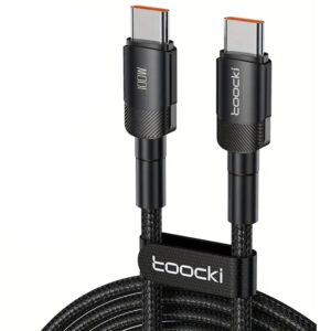 Cable De Carga 1m Tipo C A Tipo C Carga Super Rápida 100w